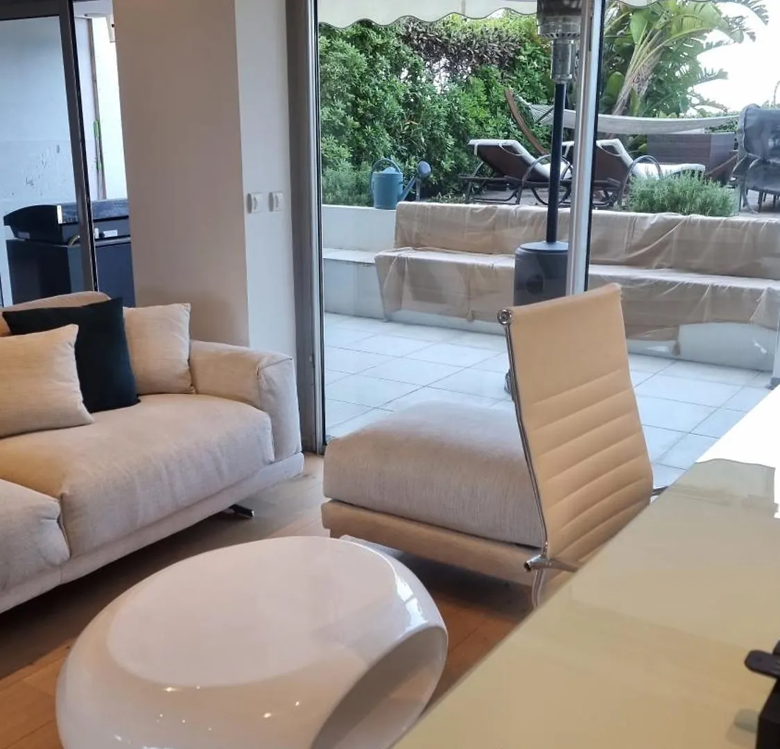 아파트 Superbe Appartement-Villa, Palm Beach - Croisette - Front De Mer 칸느